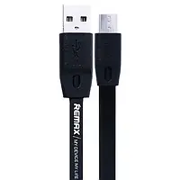Кабель Micro USB REMAX Full Speed Charging RC-001m 2M black