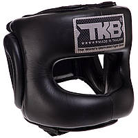 Шлем боксерский с бампером кожаный TOP KING Pro Training TKHGPT-CC размер S цвет черный
