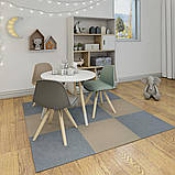 Самоклеюча плитка під ковролін бежева 600х600х4,5мм SW-00001290, фото 6