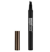 Фломастер для бровей Maybelline New York Tattoo Brow Microblade Ink Pen 130 - Deep Brown