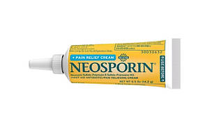 Крем NEOSPORIN + Pain Relief Dual Action Cream неоспорин 28.3 г США, фото 2