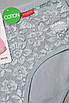 Труси жіночі напівбатальні сірого кольору 173174T Безкоштовна доставка, фото 3