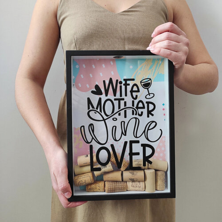 Скарбничка для винних пробок Усі люблять вино, фото 1