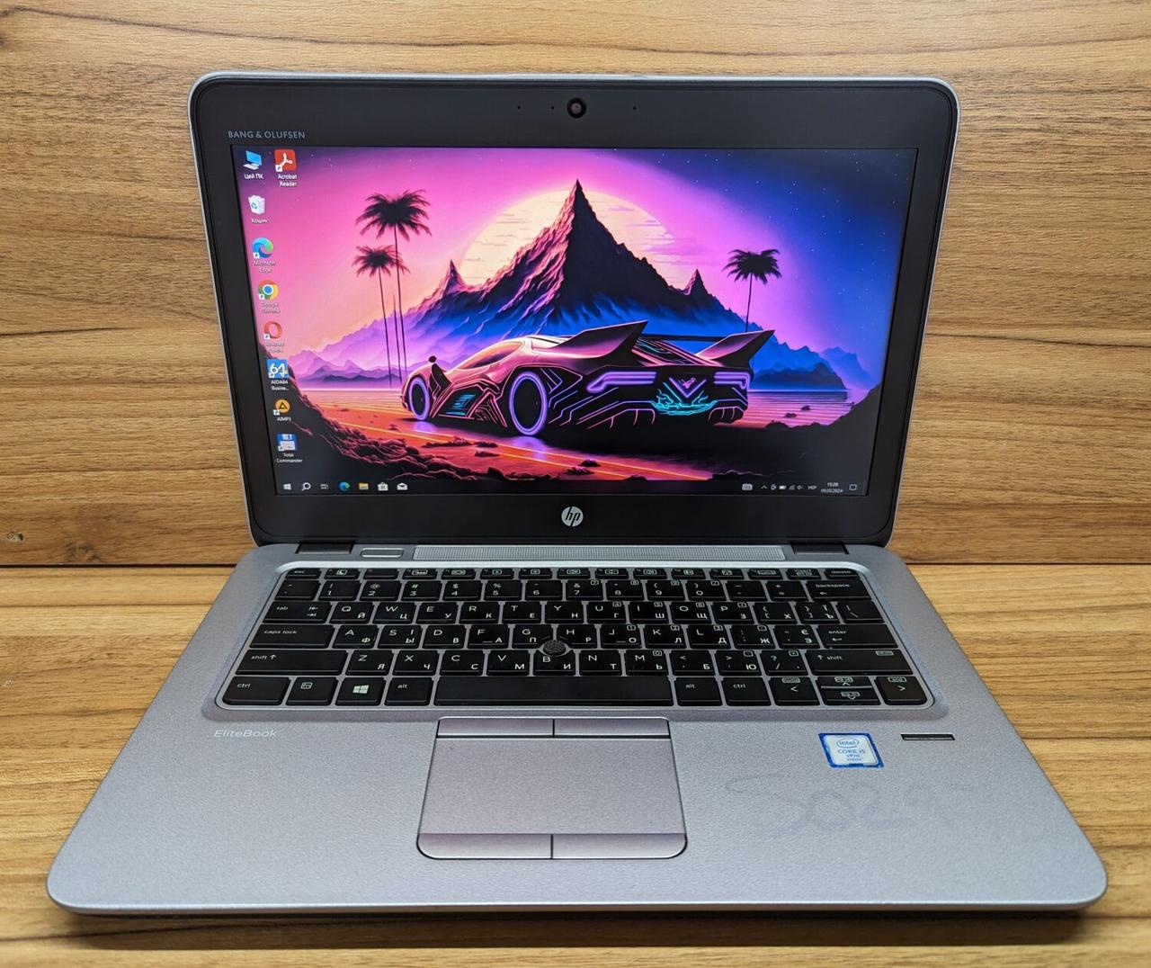 Б/в Нетбук HP EliteBook 820 G3 12.5" 1366x768| Core i5-6300U| 8 GB RAM| 240 GB SSD| HD 520