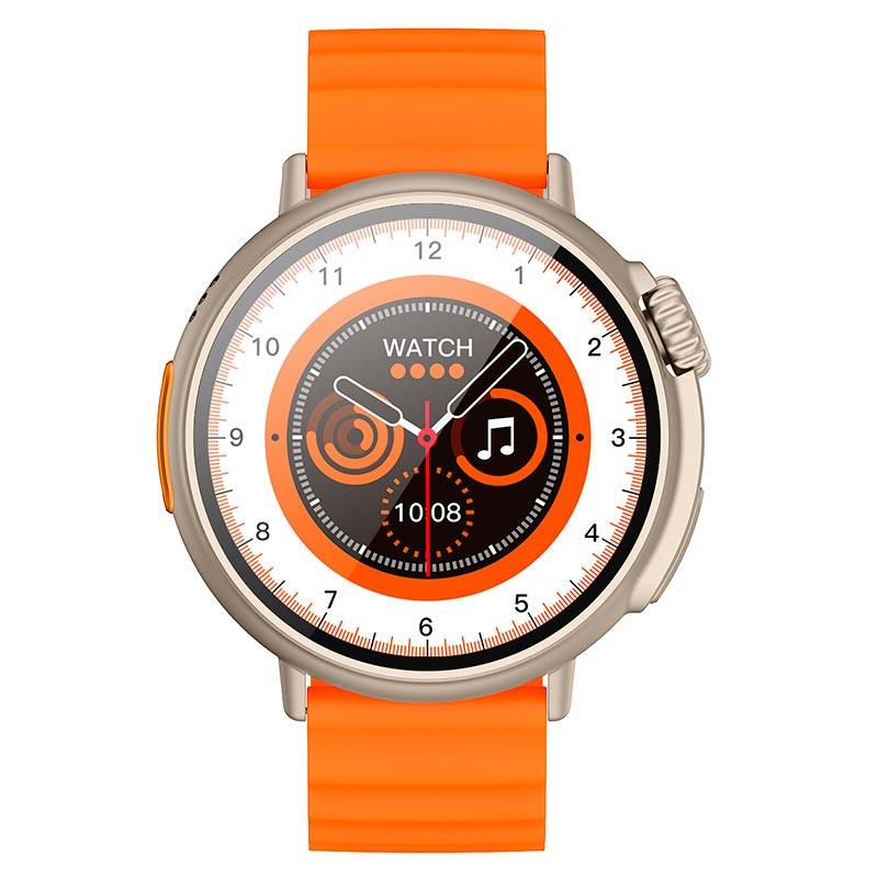 Смарт-годинник HOCO Smart sports watch Y18 (версія для дзвінків) IP67 1.52 Gold