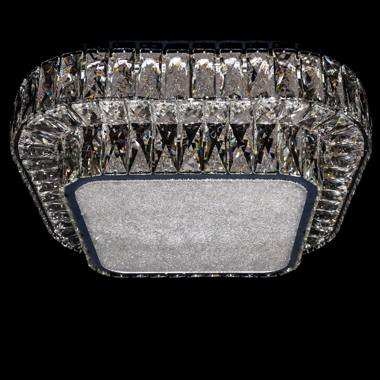 Сучасна кришталева квадратна люстра 9863-60*60, фото 1