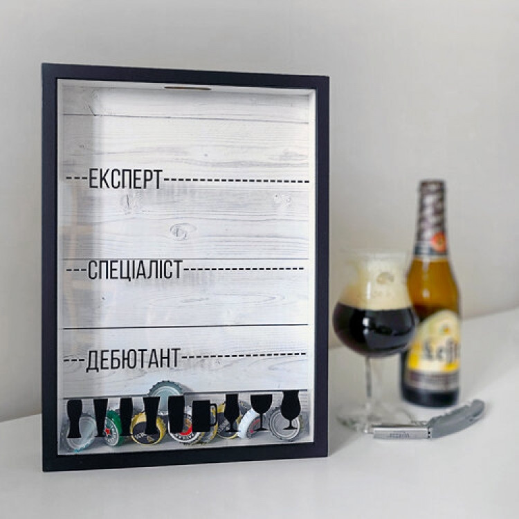 Скарбничка для пивних кришок, фото 1