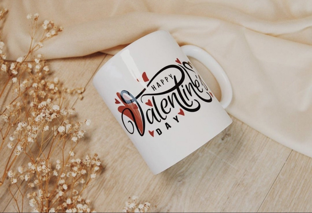 Кружка Happy Valentines Day, фото 1