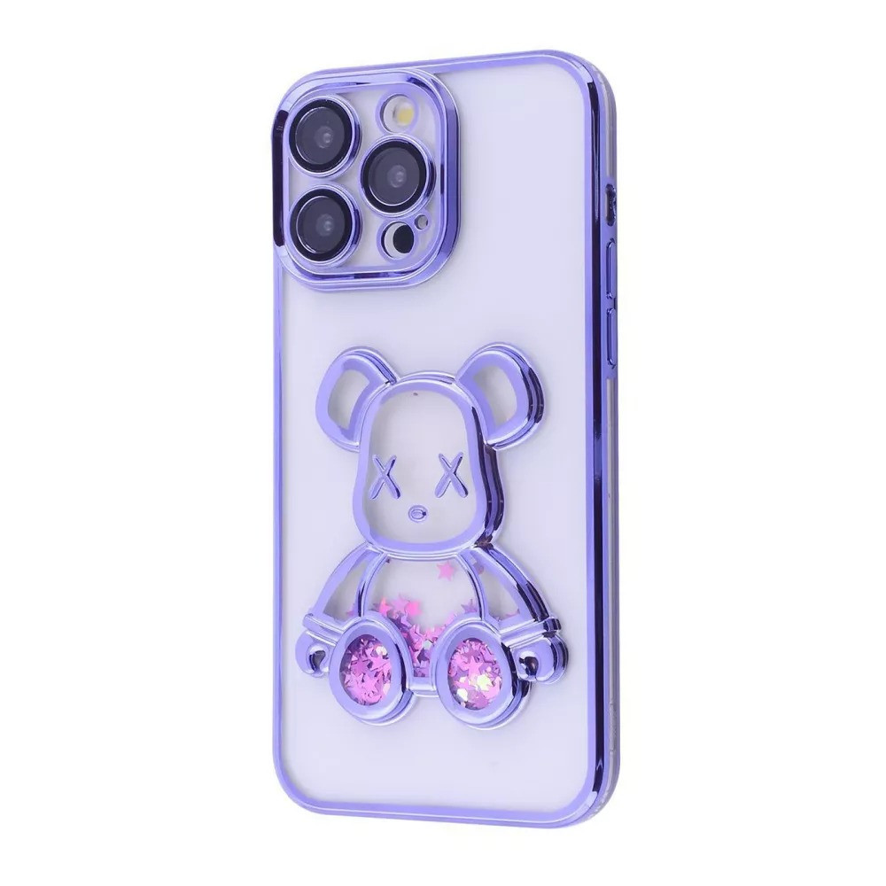Чохол для телефону PRC Shining Bear Case iPhone 15 Pro Max Purple