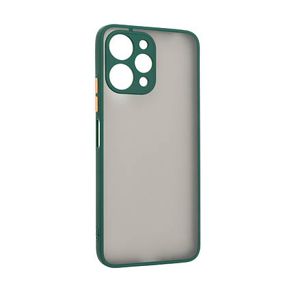 Чохол накладка ArmorStandart PC Frosted Matte для Xiaomi Redmi 12 4G Dark Green (ARM68552), фото 1