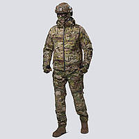 Комплект військової форми. Зимова куртка мембрана + штани з наколінниками UATAC Multicam XS