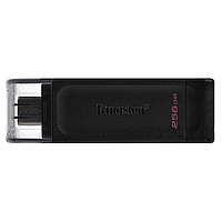 Флеш-память/флешка Kingston DT70/256GB 256ГБ/USB Type-C Черный
