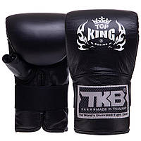 Снарядные перчатки кожаные TOP KING Pro TKBMP-OT размер L цвет черный