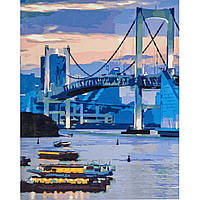 Картина по номерам "Мосты Америки" с лаком размером 40х50 см