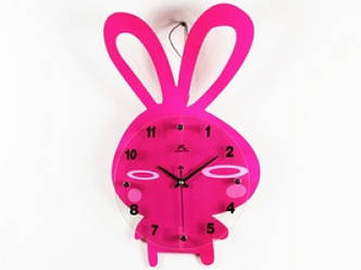 Настінні Годинник Вухастик Pink
