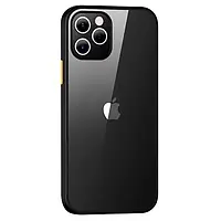 Чохол-бампер для телефона USAMS PC+TPU Case for iPhone 12 Mini 5.4" Janz Series US-BH626 Black