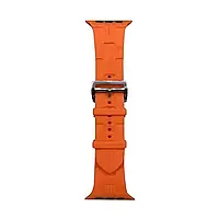 Ремінець для  Apple Watch Hermès 38/40/41mm  Hermes38-3.Orange