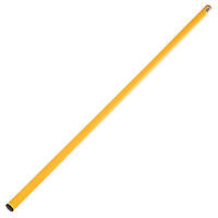 Палка гимнастическая тренировочная Zelart FI-2025-1 цвет желтый