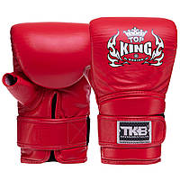 Снарядные перчатки кожаные TOP KING Ultimate TKBMU-OT размер S цвет красный