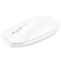 Мышь HOCO Art dual-mode business wireless mouse GM15 BT5.0 2.4G white