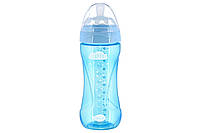 Детская бутылочка для кормления Nuvita Mimic Cool 330мл от 4-х месяцев Голубой(NV6052SKY)