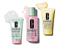 Лосьон для лица Clinique Clarifying Lotion 3 Набор (30 мл - жидкое мыло Clinique Liquid Facial Soap Oily Skin