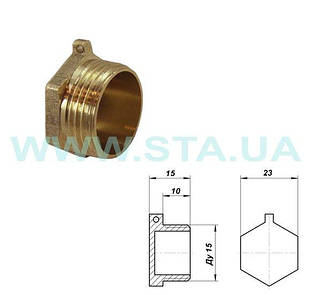 Заглушка  1/2" З STA {1000/20}