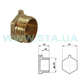 Заглушка  3/4" З STA {1000/20}