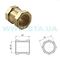 Муфта 3/4" STA {400/20}