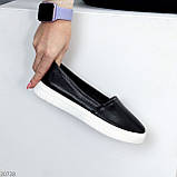 Зручні м'які чорні жіночі мокасини з перфорацією в асортименті взуття жіноче, фото 7