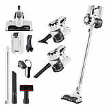 Пилосос First FA-5541-4-GR ( білий/сірий ) DS, фото 2