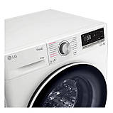 Пральна машина LG F2V5GS0WW білий з чорним DS, фото 8