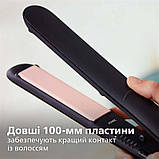 Праска (Випрямляч) для волосся Philips BHS378/00 ( чорний з рожевим ) DS, фото 11
