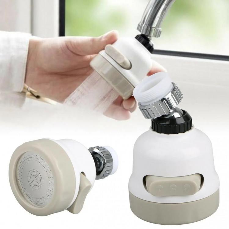 Насадка на кран для экономии воды Water Saver 360 градусов, фото 1