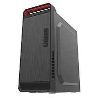 Корпус для компьютера Midіtower GameMax MT523R-NP-U3 без БП Черный с красным
