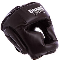 Шлем боксерский с полной защитой Кожвинил BOXER 2036 размер L цвет черный
