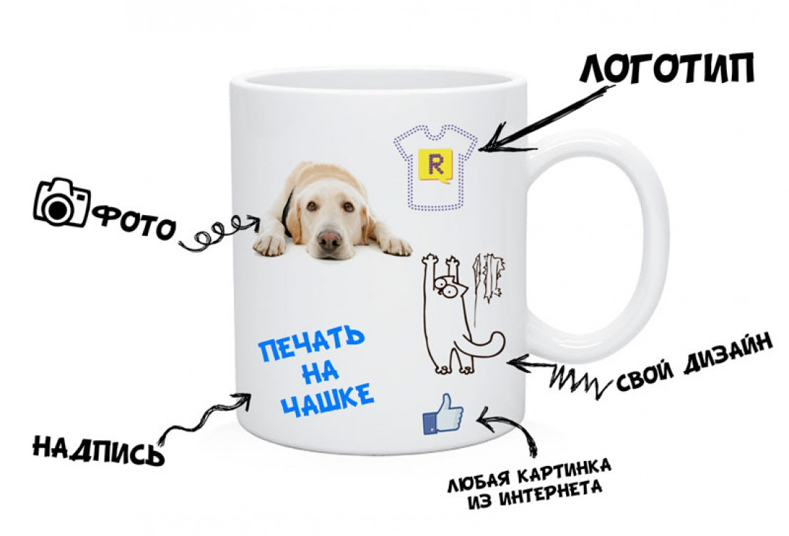 Кружка з Вашим текстом, фото 1
