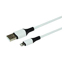 Кабель Borofone BX79 IP Silicone USB - Lightning 2.4A 1 m Белый BS, код: 7677710