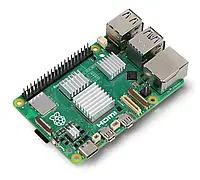 Комплект радиаторов для Raspberry Pi 5 - с теплопроводящей лентой - алюминий - 4 шт.