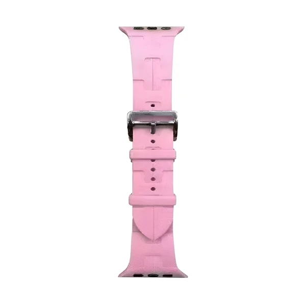 Ремінець для  Apple Watch Hermès 42/44/45/49mm Hermes42-8.Pink