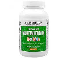 Витаминно-минеральный комплекс Dr. Mercola Chewable Multivitamin for Kids 60 Chewable Tabs MY, код: 7517693