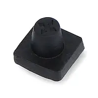 Черный резиновый колпачок для ручки джойстика - Резиновый колпачок для джойстика - черный - 1 шт - Adafruit