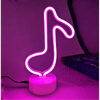 Ночной светильник Neon Lamp series Ночник Pink Pelican от магазина style & step