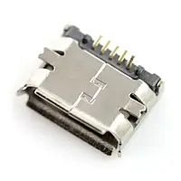 Разъем MicroUSB тип B - SMD - 5шт.