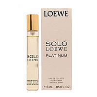 Loewe Solo Loewe Platinum 15 мл - туалетная вода (edt), ручка