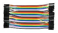 Соединительный кабель гнездо-гнездо justPi 10см - 40шт