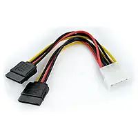 Кабель питания Molex - 2x SATA - 15 см