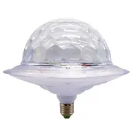 Диско шар в патрон Crystal Magic Ball E27 0926 LED UFO Bluetooth