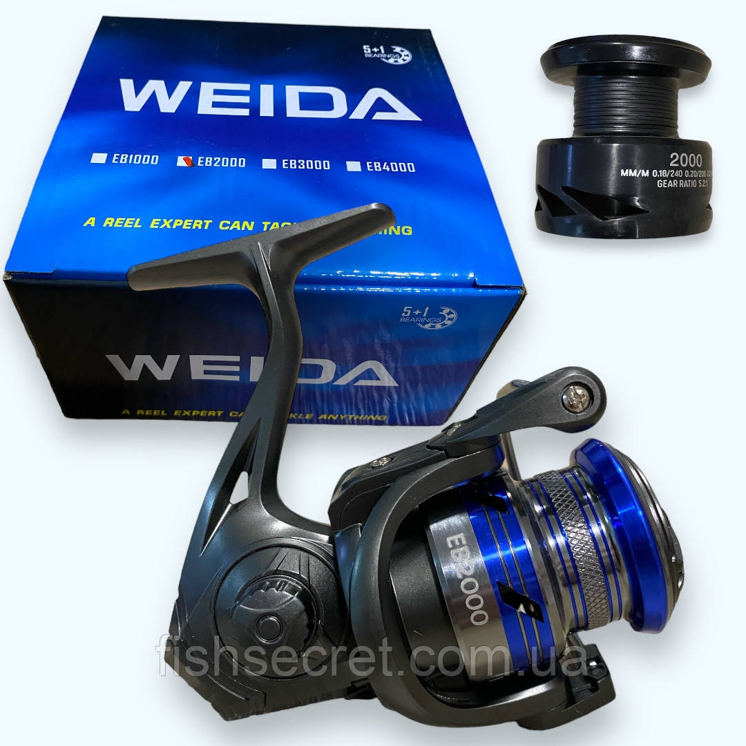 Котушка Weida EB 5+1 1000