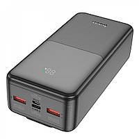 Power Bank 30000 mAh | PD20W+QC3.0 Hoco J119B Повербанк Black от магазина style & step